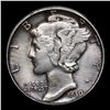 Image 2 : 1930-p Mercury Dime 10c Grades Select Unc