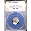 Image 2 : ANACS No Date Roosevelt Dime Mint Error 10c Graded ms63 By ANACS