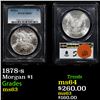 Image 1 : PCGS 1878-s Morgan Dollar $1 Graded ms63 By PCGS