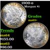 Image 1 : 1900-o Morgan Dollar $1 Grades Select+ Unc