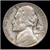 Image 2 : 1943-p Jefferson Nickel Mint Error 5c Grades xf