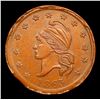 Image 2 : 1863 Not One Cent Civil War Token 1c Grades Select Unc BN