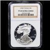Image 2 : Proof NGC 1998-p Silver Eagle Dollar $1 Graded pr69 dcam By NGC