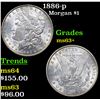 Image 1 : 1886-p Morgan Dollar $1 Grades Select+ Unc