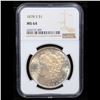 Image 2 : NGC 1878-s Morgan Dollar $1 Graded ms64 By NGC