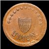 Image 2 : (1863) Union Civil War Token 1c Grades Select Unc BN