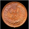 Image 3 : 1874 Indian Cent 1c Grades Choice Unc RB