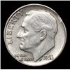 Image 2 : 1956-p Roosevelt Dime Mint Error 10c Grades Choice AU/BU Slider