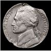 Image 2 : 1979-p Jefferson Nickel Mint Error 5c Grades Choice AU