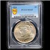 Image 2 : PCGS 1924-p Peace Dollar $1 Graded ms65 By PCGS
