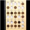 Image 2 : Partial Lincoln 1c Library of Coins folder, 1910-1940, 62 coins.