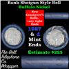 Image 1 : Buffalo Nickel Shotgun Roll in Old Bank Style 'Bell Telephone'  Wrapper 1927 & d Mint Ends