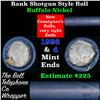 Image 1 : Buffalo Nickel Shotgun Roll in Old Bank Style 'Bell Telephone'  Wrapper 1926 & d Mint Ends