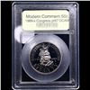 Image 2 : Proof 1989-S Congress Modern Commem Half Dollar 50c Graded GEM++ Proof Deep Cameo BY USCG