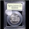 Image 2 : 1991-d Mount Rushmore Modern Commem Half Dollar 50c Graded Gem+++++ Unc BY USCG