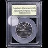 Image 2 : 1992-p Olympics Modern Commem Half Dollar 50c Graded ms69 BY USCG