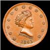 Image 2 : 1863 Not One Cent Civil War Token 1c Grades Choice AU/BU Slider