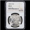 Image 2 : NGC 1885-o Morgan Dollar $1 Graded ms64 By NGC