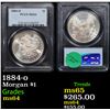 Image 1 : PCGS 1884-o Morgan Dollar $1 Graded ms64 By PCGS