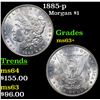 Image 1 : 1885-p Morgan Dollar $1 Grades Select+ Unc