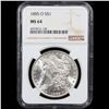 Image 2 : NGC 1885-o Morgan Dollar $1 Graded ms64 By NGC