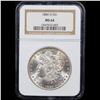 Image 2 : NGC 1884-o Morgan Dollar $1 Graded ms64 By NGC