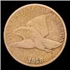 Image 2 : 1858 LL Flying Eagle Cent 1c Grades vf+