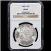 Image 2 : NGC 1885-o Morgan Dollar $1 Graded ms64 By NGC