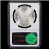 Image 3 : NGC 1885-o Morgan Dollar $1 Graded ms64 By NGC