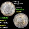 Image 1 : 1882-p Morgan Dollar $1 Grades Choice+ Unc