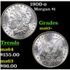 Image 1 : 1900-o Morgan Dollar $1 Grades Select+ Unc