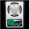 Image 3 : NGC 1884-p Morgan Dollar $1 Graded ms63 By NGC