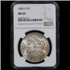 Image 2 : NGC 1902-o Morgan Dollar $1 Graded ms64 By NGC