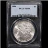 Image 2 : PCGS 1886-p Morgan Dollar $1 Graded ms64 By PCGS