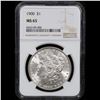Image 2 : NGC 1900-p Morgan Dollar $1 Graded ms65 By NGC