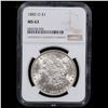 Image 2 : NGC 1885-o Morgan Dollar $1 Graded ms63 By NGC