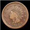 Image 2 : 1863 Not One Cent Civil War Token 1c Grades vf+