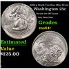 Image 1 : 2000-p South Carolina Washington Quarter Mint Error 25c Grades Choice+ Unc
