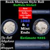 Image 1 : Buffalo Nickel Shotgun Roll in Old Bank Style 'Bell Telephone'  Wrapper 1925 & s Mint Ends