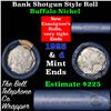 Image 1 : Buffalo Nickel Shotgun Roll in Old Bank Style 'Bell Telephone'  Wrapper 1923 & d Mint Ends