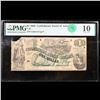 Image 2 : 1862 $1 Confederate Note Fr-T45 Graded vg10 By PMG