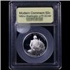 Image 2 : Proof 1982-S Washington Modern Commem Half Dollar 50c Graded GEM++ Proof Deep Cameo BY USCG