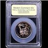 Image 2 : Proof 1991-1995-w WWII Modern Commem Half Dollar 50c Graded GEM++ Proof Deep Cameo BY USCG