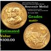 1904 Louisiana Purchase Exposition Souvenir Medal HK-303 Grades Select+ Unc