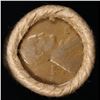 Image 2 : Mixed small cents 1c orig shotgun roll, 1918-d Wheat Cent, 1896 Indian Cent other end, brinks Wrappe