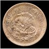 Image 3 : 1942 Mexico ESTADOS UNIDOS MEXICANOS 5 Centavos KM-423 Grades Choice Unc