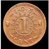 Image 3 : (1863) New Jersey Civil War Token 1c Grades Select Unc BN