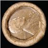 Image 2 : Mixed small cents 1c orig shotgun roll, 1917-s Wheat Cent, 1883 Indian Cent other end, brinks Wrappe