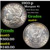 Image 1 : 1903-p Morgan Dollar $1 Grades Choice+ Unc