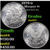 Image 1 : 1879-o Morgan Dollar $1 Grades Select+ Unc